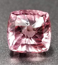 Load image into Gallery viewer, 10.33ct Square Cushion /Concave Spiral Starburst Nigerian Pink Tourmaline Cut by Mark Gronlund.