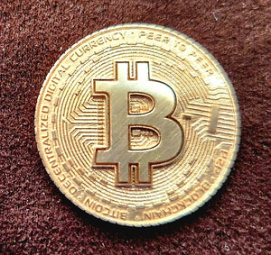 BTC Crypto Coin Pendant