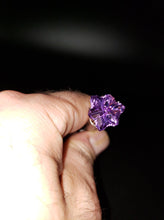Load image into Gallery viewer, Amethyst 11.52ct Shark bite Custom Cut by Mark Gronlund
