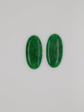 Load image into Gallery viewer, Burmese Jadeite Matching Cabochons Ovals total weight 31.46cts